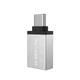 Перехідник адаптер Type-C на USB швидкісний USB 3.0 Borofone BV3 Mini OTG (5 Gbps, сталь). Silver - зображення 4