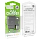 Сетевое зарядное устройство с кабелем Type-C HOCO C72Q Glorious single port (1USB, QC3.0, 3A, 18W). Black - изображение 8