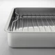 Форма для печи с решеткой IKEA KONCIS 100.990.53 40х32х6,5см - изображение 6