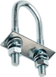Хомут 28-29 мм 1 1/4" U-подібний М6 80 мм ST 1131 І Steelfix 3 шт (137418) - зображення 1