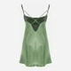 Ночная рубашка женская Trendyol THMSS22GC0018 36 Green (8683048157909) - изображение 4