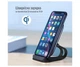 Бездротовий зарядний пристрій ColorWay Wireless Stand 15W Black (CW-CHW31Q-BK) - зображення 6