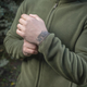 Кофта армійська тактична M-Tac Nord Fleece Polartec Army Coyote олива Fleece S (SK-N1392S) - зображення 8