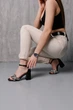 Жіночі босоніжки Fashion Mira 3985 38 розмір 24,5 см Чорний - зображення 8