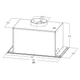 Вытяжка кухонная Interline STREET BL A/52 M/2/M - изображение 6