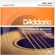 Струны для акустической гитары D'Addario Phosphor Bronze Extra Light (10-47) - изображение 1