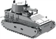 Коллекционная модель-конструктор Metal Time World of Tanks Танк Leichttraktor Vs.Kfz.31 (MT063) - изображение 2