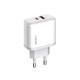 Мережевий зарядний пристрій для телефона USB-C Ldnio 45W QC4+, QC3.0, PD22.5W Білий (A2526C) - зображення 6