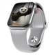 Смарт часы Smart Watch Series М16 mini 38 mm Silver голосовой вызов - изображение 1