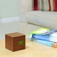 Смарт-будильник WOODEN CUBE дерево горіх 7*7*7см Гранд Презент GPGK08G8 - зображення 5