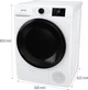 Стиральная машина узкая Gorenje WPNEI84SBSWIFI/UA + сушильный автомат GORENJE DNE8B (комплект) - изображение 20