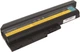 Аккумулятор Mitsu для ноутбуков IBM 10.8 V 6600 mAh (BC/IB-T60H) - изображение 3