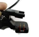 Универсальный USB кабель для зарядки смарт-часов / 2 Pin, 4 mm / 30 см. / Черный - изображение 2