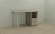 Комп'ютерний стіл Ferrum-decor Отто 75x140x60 білий ДСП Дуб Сонома 16мм - зображення 1