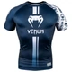 Рашгард Venum Logos Short Sleeves Rashguard Navy Blue White (VENUM-03450-414-M) - изображение 1