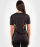 Женская футболка Venum Authentic UFC FightNight Dry Tech Black Gold (VNMUFC-00021-126-XS) - изображение 2