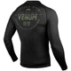 Рашгард Venum Signature Rashguard Long Sleeves Black Khaki Exclusive (VENUM-03653-200-XL) - изображение 3