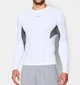 Компресійна футболка Under Armour CoolSwitch Long Sleeve Compression Shirt Graphite White (1275057-100-M) - зображення 1