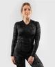 Женский рашгард Venum Defender Rashguard Long Sleeves Black Black (VENUM-03827-114-L) - изображение 1
