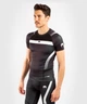 Рашгард с коротким рукавом Venum Nogi 3.0 Short Sleeves Rashguard Black White (VENUM-04236-108-S) - изображение 3