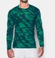 Компресійна футболка Under Armour ColdGear Jacquard Compression Crew Nova Teal (1285091-861-L) - зображення 1