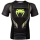 Рашгард Venum Technical 2.0 Rashguards Short Black Yellow (VENUM-03445-111-S-S) - изображение 1