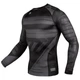 Компрессионная футболка Venum AMRAP Compression T-shirt Long Sleeves Black Grey (VENUM-03694-109-XS) - изображение 1