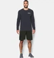 Шорти Under Armour Rival Fleece Exploded Logo Artillery Green (1303137-357-M) - зображення 3