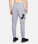 Спортивні штани Under Armour Rival Fleece Logo Joggers Light Grey (1329746-035-L) - зображення 3