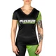 Женская Футболка Venum Training Camp 2.0 T-Shirt Black Neo Yellow (VENUM-03588-116-S) - изображение 1
