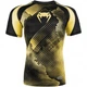 Компрессионная футболка Venum Technical Compression T-shirt Short Sleeves Black Yellow (VENUM-02762-111-M) - зображення 1