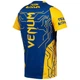 Футболка Venum Loma Fight Dry Tech T-shirt Blue Yellow (VENUM-04003-405-M) - изображение 4