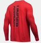 Лонгслив Under Armour Vertical Wordmark Long Sleeve T-Shirt Red (1280978-600-S) - изображение 5