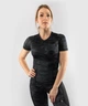 Жіночий рашгард Venum Defender Rashguard Short Sleeves Black Black (VENUM-03826-114-L) - зображення 1
