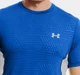 Футболка Under Armour HeatGear Sonic Printed Fitted Short Sleeve (1236940-486-M) - изображение 3