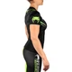 Женский рашгард Venum Training Camp 2.0 Rashguard Short Black Neo Yellow (VENUM-03586-116-L) - изображение 6