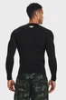 Мужская футболка с длинным рукавом Under Armour HG Armour Comp Longsleeve Black (1361524-001-S) - изображение 2