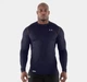 Компрессионная футболка Under Armour ColdGear Fitted Long Sleeve Crew (1215484-410-XXL) - изображение 1