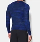 Компресійна футболка Under Armour Printed Long Sleeve Compression Shirt Academy (1258896-408-XL) - зображення 2