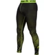 Компресійні штани Venum Fusion Compression Spats Black Yellow (VENUM-2077BY-S) - зображення 1