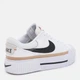 Женские кеды низкие Nike Court Legacy Lift DM7590-100 40.5 (9US) 26 см Белые (196149219127) - изображение 4