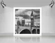 Рамка для фото деревянная 30х30 багет: DL2004-02 Белое дерево (глянцевое стекло 1-1.5мм, двп) EmojiFrame - изображение 2
