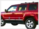 Молдинг дверей (нерж) для Jeep Cherokee/Liberty 2007-2013 рр - зображення 2
