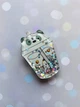 Держатель для смартфона / планшета попсокет Popsocket с плавающими блестками (Коктейль) - изображение 3