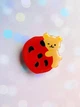 Держатель для смартфона / планшета попсокет Popsocket (Мишка с печеньем) - изображение 1