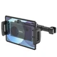 Автодержатель холдер для телефона и планшета Hoco CA121 Headrest Car Holder (4,7-10,5") Black - изображение 2