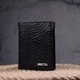 Мужской кошелек KARYA из натуральной кожи вертикальный для карт с монетницей маленький (bg213fash64) - изображение 8