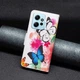 Чехол с рисунком Deexe Color Wallet для Xiaomi Redmi Note 12 - Two Butterflies - изображение 3