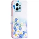 Чехол с рисунком Deexe Color Wallet для Xiaomi Redmi Note 12 - Butterfly and Flowers - изображение 5