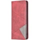 Чохол-книжка з кишеньками UniCase Geometric Pattern для Samsung Galaxy A56 (A566) - Red - зображення 2